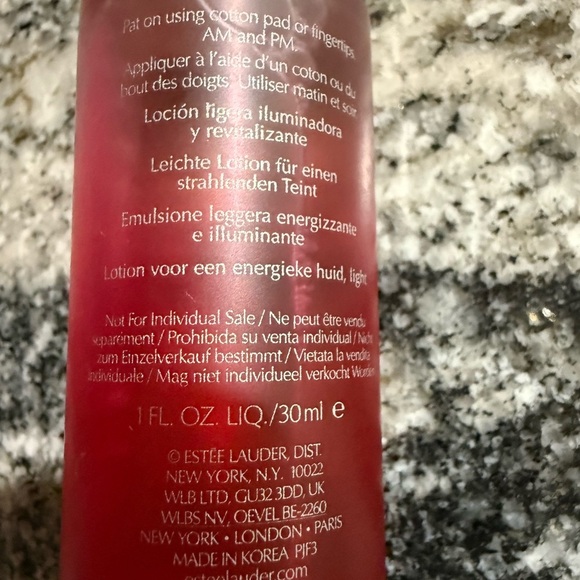 Estee Lauder Nutritious Nutritious Pomegranate Toner. 1oz bottle. No box - Picture 3 of 8
